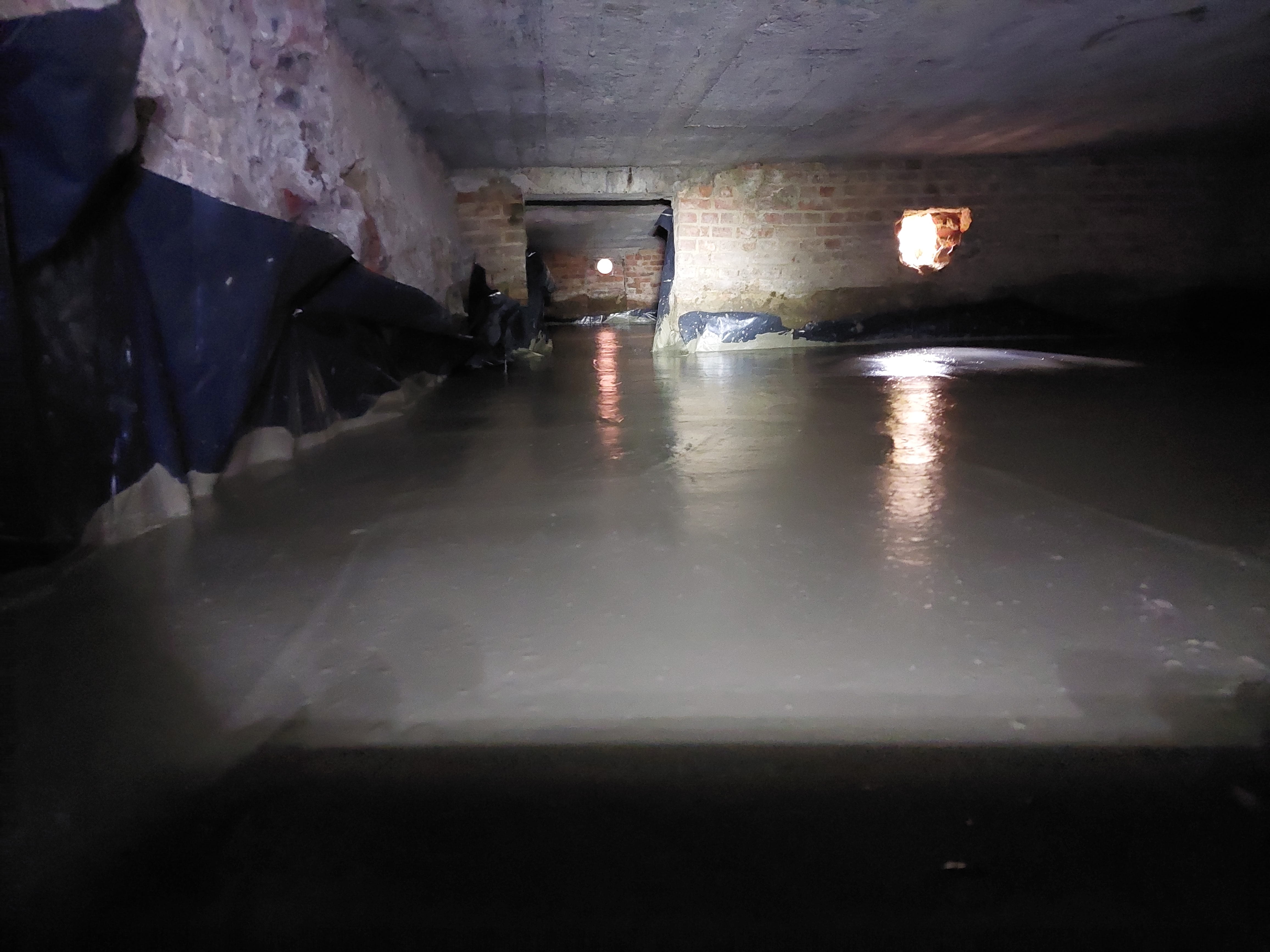 Werkvloer in kruipruimte "1200 P 3N"